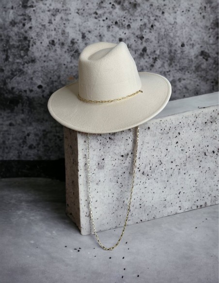 Klobúk CHAIN beige
