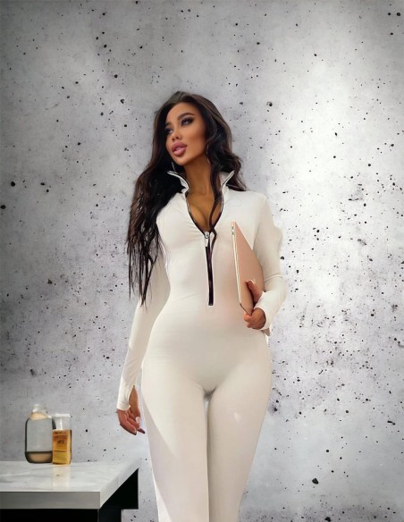 Overal na zips KARMA White