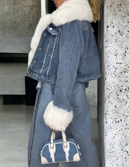 Denim bunda RUBY blue