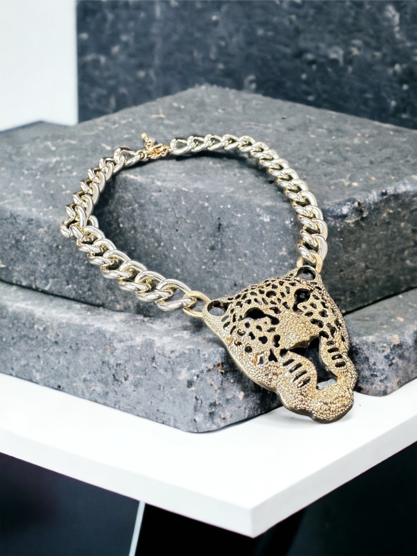 Extravagantná retiazka LION gold