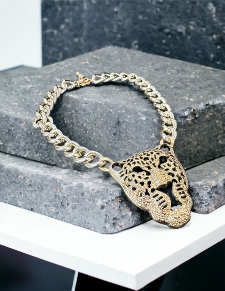 Extravagantná retiazka LION gold