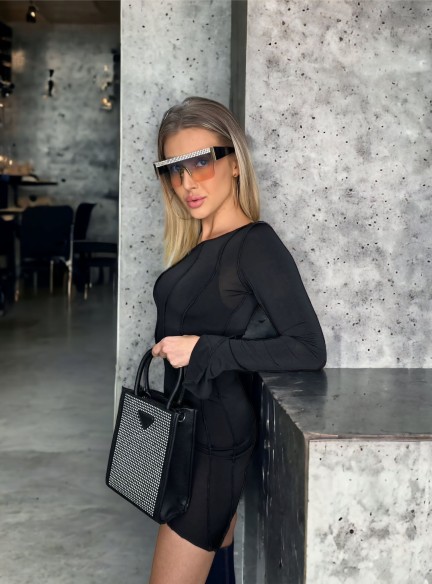 Módne šaty VITTORIA black 2