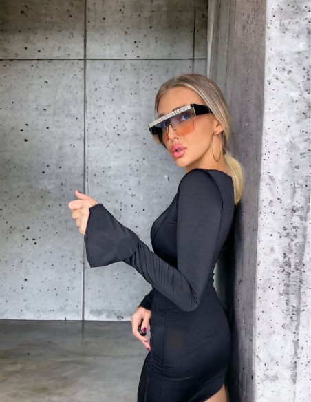 Módne šaty VITTORIA black