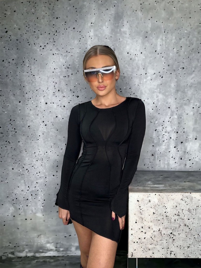 Módne šaty VITTORIA black