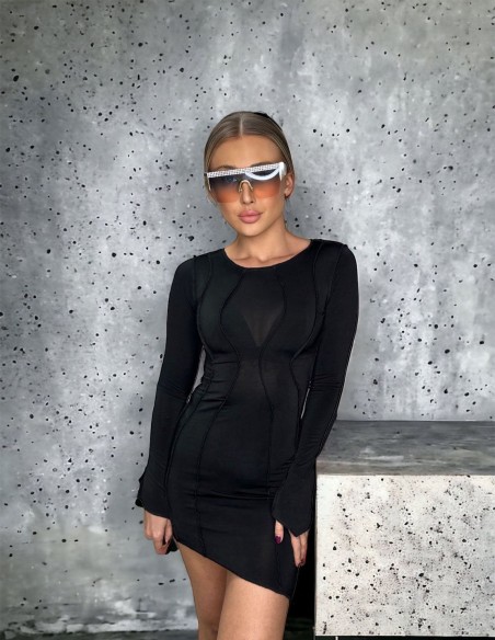 Módne šaty VITTORIA black