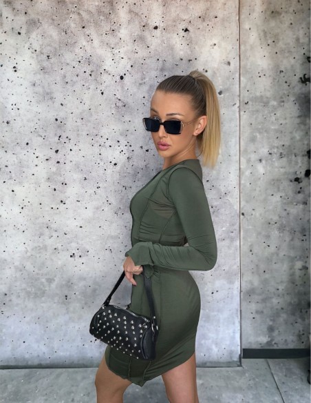 Módne šaty VITTORIA Khaki
