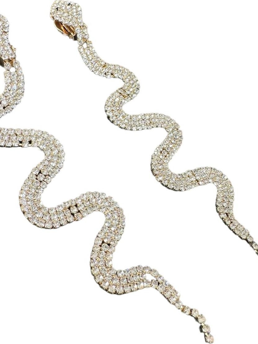 Zirkónové náušnice SNAKE