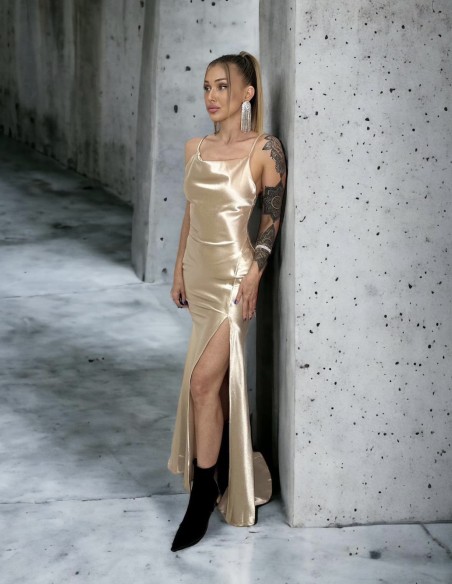 Spoločenské šaty NADIA gold