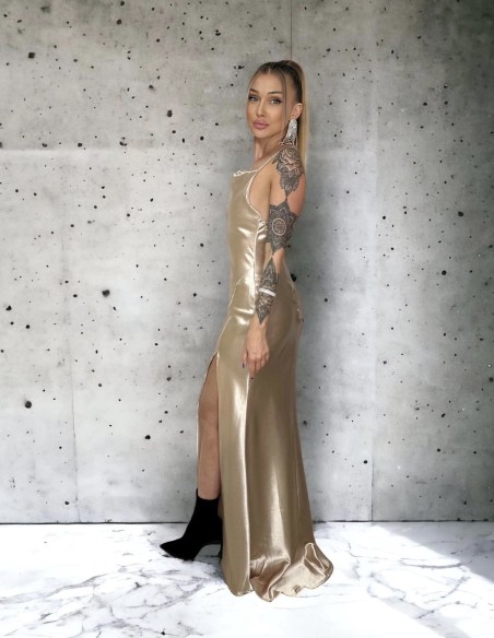 Spoločenské šaty NADIA gold