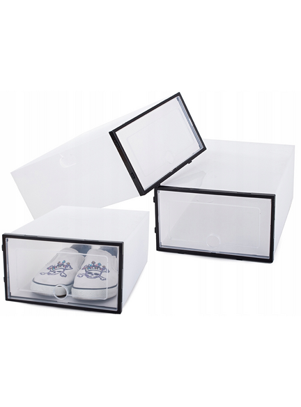Úložný box na topánky TERIA / Transparent 2