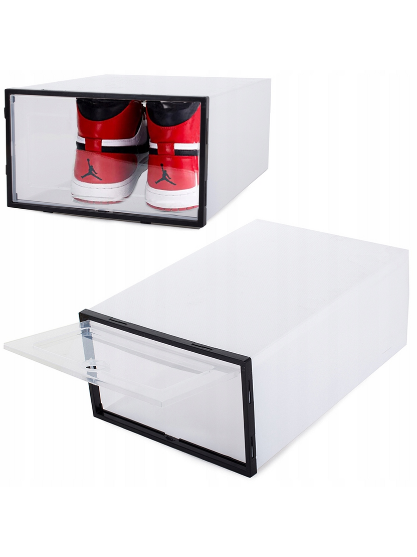 Úložný box na topánky TERIA / Transparent