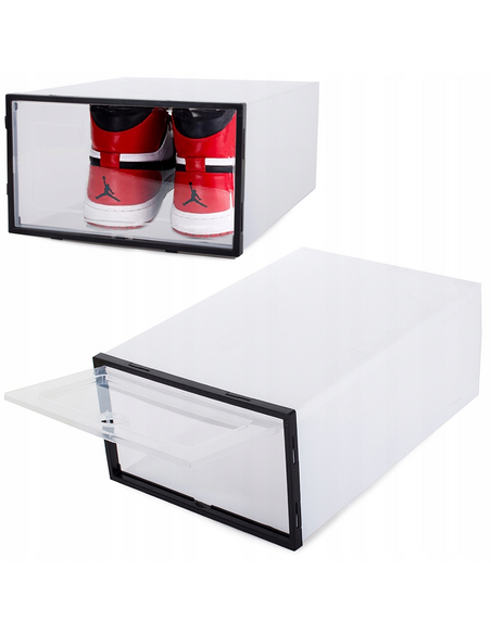 Úložný box na topánky TERIA / Transparent