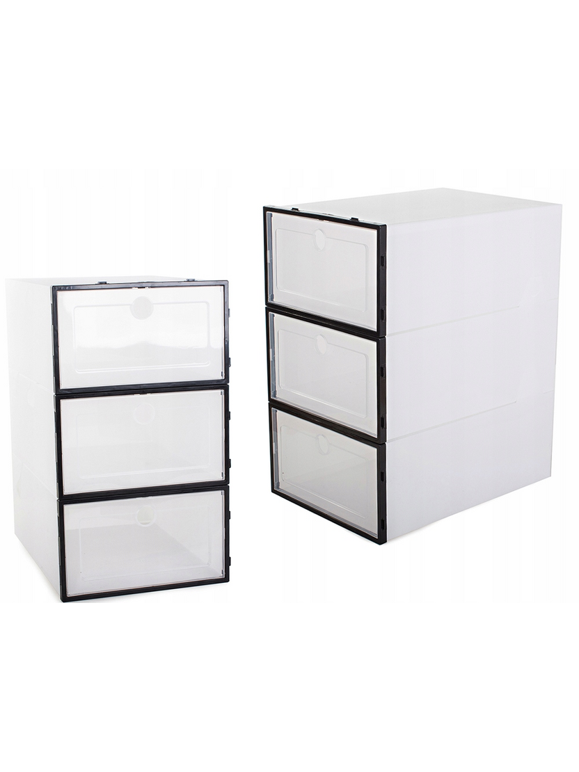 Úložný box na topánky TERIA / Transparent