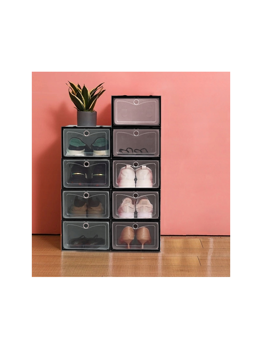 Úložný box na topánky TERIA / Transparent