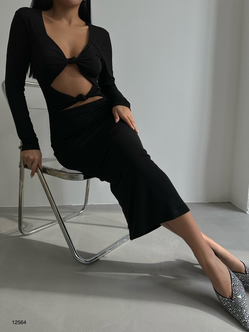Midi šaty CARINNA Black