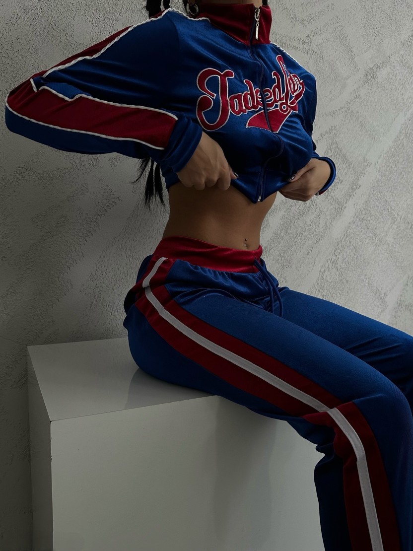 Velúrová súprava MELANIE Blue