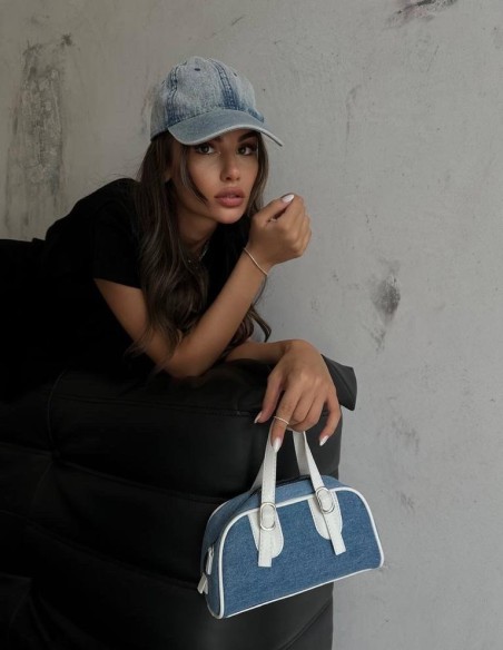 Kabelka KIM denim White