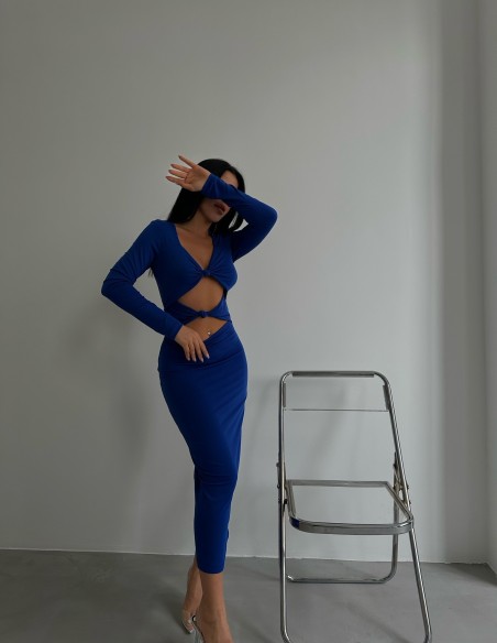 Midi šaty CARINNA Blue