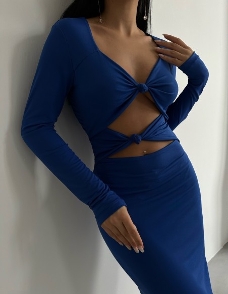 Midi šaty CARINNA Blue
