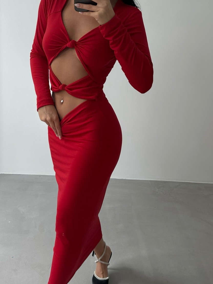 Midi šaty CARINNA Red