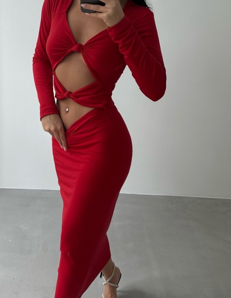 Midi šaty CARINNA Red