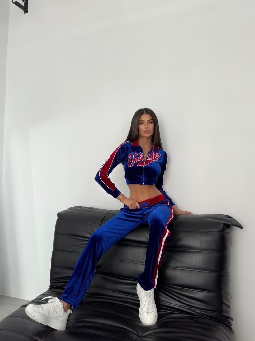 Velúrová súprava MELANIE Blue