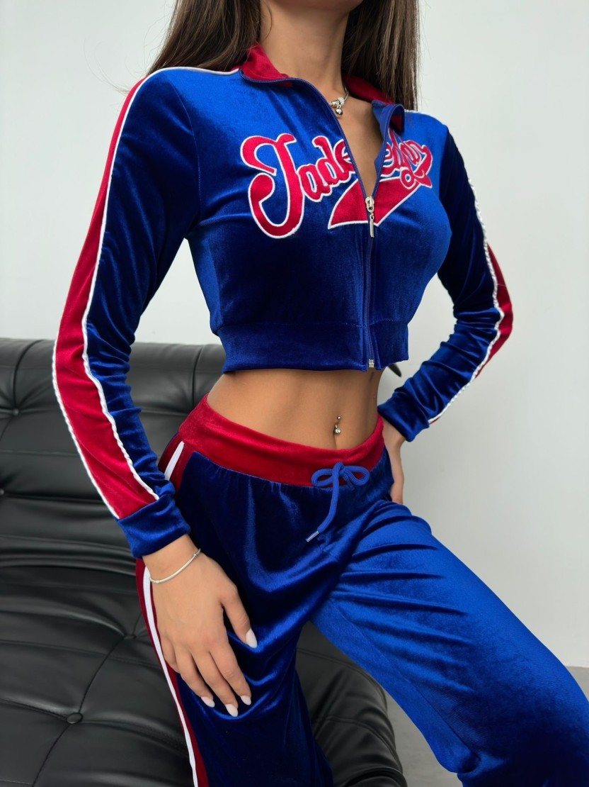 Velúrová súprava MELANIE Blue