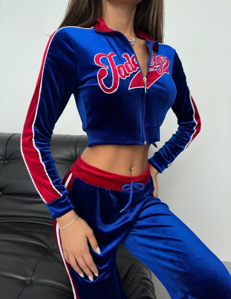 Velúrová súprava MELANIE Blue