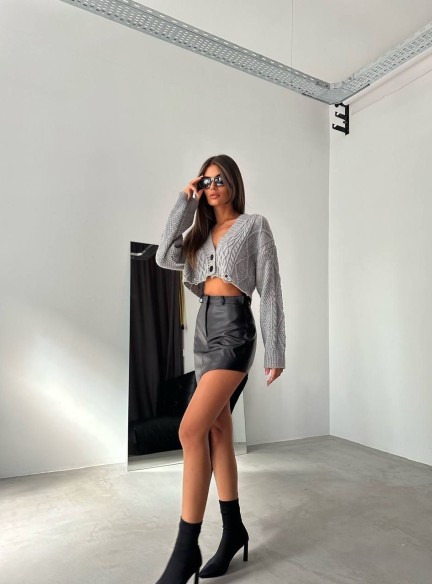 Asymetrická sukňa DARIA Black 2