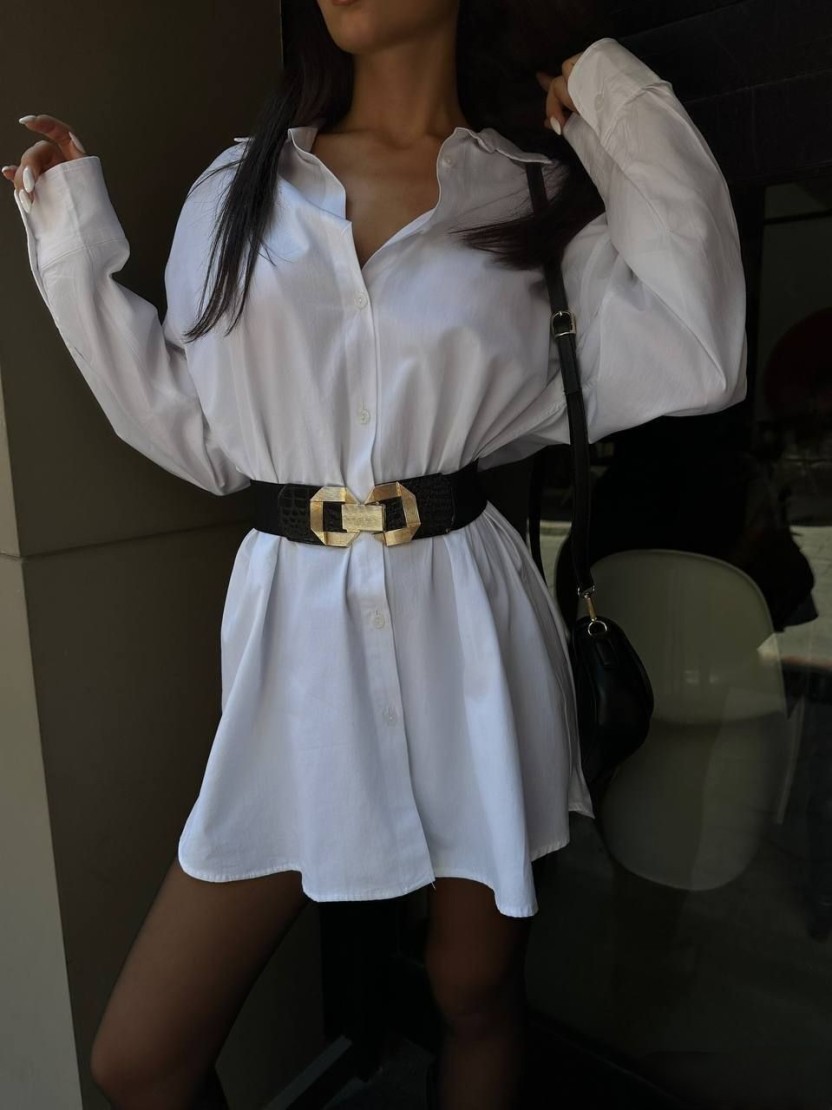 Bavlnená košeľa VALERIA White