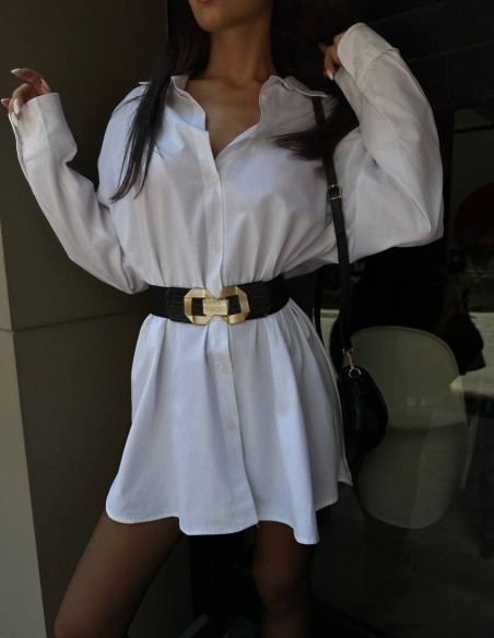 Bavlnená košeľa VALERIA White